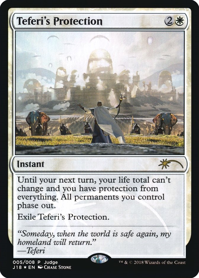 Teferi's Protection Judge Rewards Promo 2018